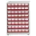 Stellingkast Hxbxd 410X605X870Mm 48Bakken Rood Frame Ral7035