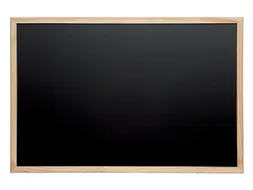 Krijtbord MAUL 30x40cm zwart onbewerkt hout