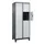 lockerkast,HxBxD 1950x800x500mm,2x4vakken,vak B 400mm,cil.-slot,voeten