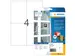 HERMA 10796 Weerbestendige etiketten A4 105x148mm Wit 80 stuks