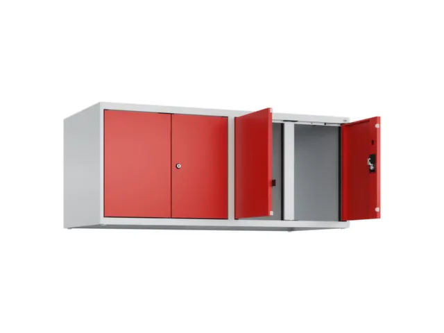 opzetkast,v. locker voor scheiding van kleding,4vak.,vak B 300mm