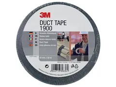 Duct tape 3M Economy 1900 50mmx50m zwart