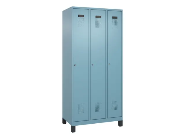 locker voor scheiding van kleding,HxBxD 1950x900x500mm,3vak
