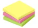 Bloc-mémo 75x75mm 3 x 100 feuillets 3 couleurs FSC