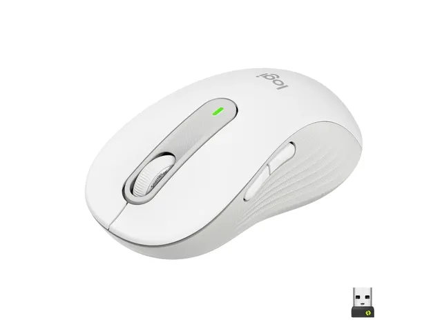 Logitech Signature M650 Large Draadloos 4000dpi Muis Wit