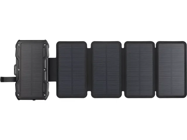 421-05 SANDBERG 5-Panel Powerbank solar 10.000 mA draagbaar zwart