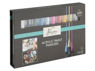 Acrylmarker Nassau set à 10 kleuren - 2