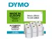Etiquette Dymo LabelWriter multifonctionnelle amovible 32x57mm 12 roul
