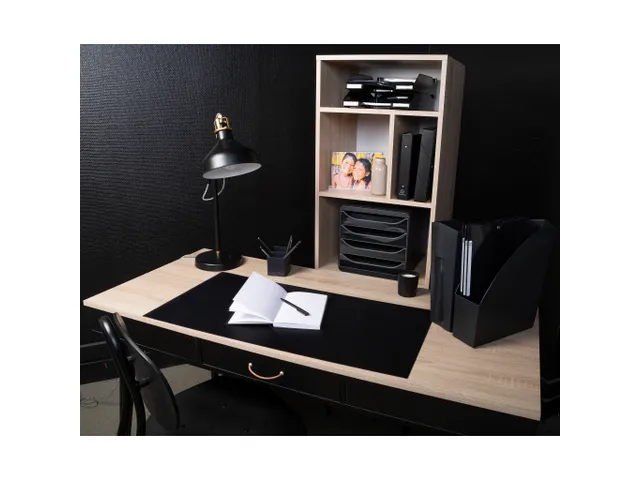 Module de classement Big Box 4 tiroirs Glossy - Noir brillant