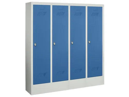 lockerkast v. kinderen,HxBxD 1300x1030x300mm,RAL7035,front RAL5012