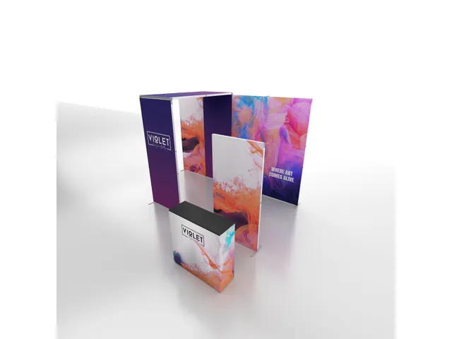 Print voor FlexFrame beurswand 100x230cm