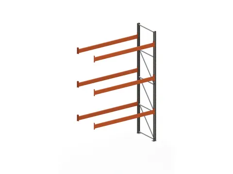 palletstelling,aanbouwveld,HxBxD 4400x2785x1100mm,vakl. 3000kg