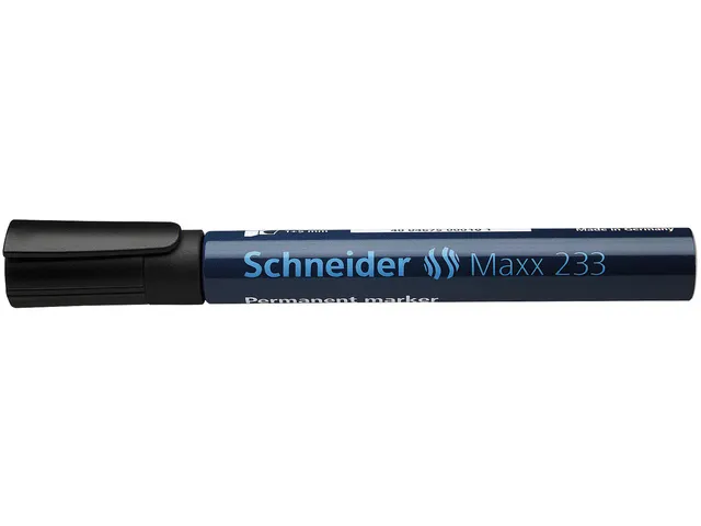Marker Schneider Maxx 233 permanent beitelpunt zwart