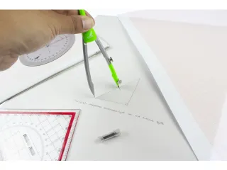 Transparant papier Kangaro A4 blok à 24 vel met 1 vel millimeterpapie - 6