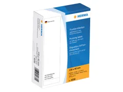 HERMA 4330 Frankeeretiketten enkel met strip 130x40mm 500 Stuks