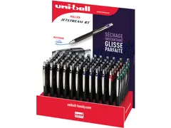 Jetstream roller, rétractable, largeur de trait 0,45 mm, présentoir