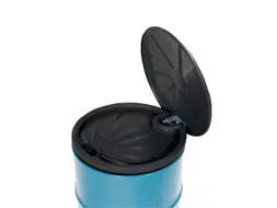 trechter,ESD,v. 200l vat,HxØ 0x580mm,m. deksel,HDPE