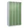 dubbeldekse locker,HxBxD 1850x1000x500mm,4x2vak.,vak B 250mm,cil.-slot