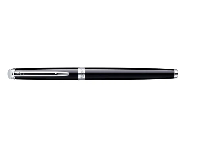 Vulpen Waterman Hémisphère Black lacquer CT Medium blauwe inkt