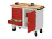 Établi Mobile Charge Maxi. 400Kg Tôle D'acier Ral7035 Façade Ral300