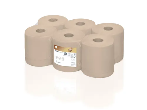 Poetspapier Satino 314291 CF1 PureSoft 2-laags 6x150m