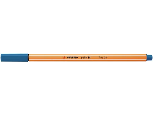 Fineliner STABILO point 88/41 blauw 0.4mm