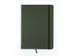 Schetsboek Kangaro A5 forest green PU HC 80 vel 140gr roomwit met elas