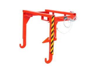 Traverse Voor Vorkheftrucks 0.90m³ Bxd 1130x945mm 85kg Ral3000 - 2
