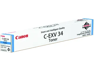 Canon C-EXV 34 Toner Cyaan voor imageRUNNER - 1