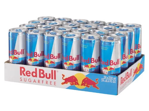 Energiedrank Red Bull sugarfree blik 250ml