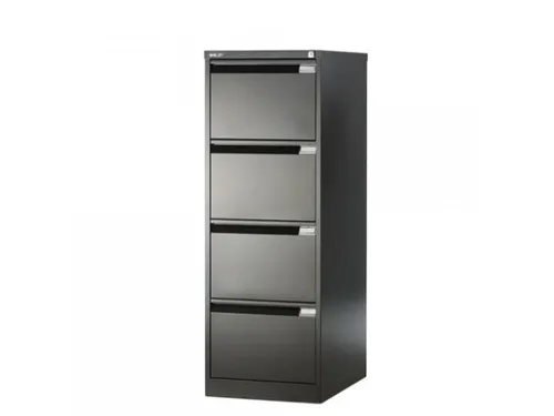 Hangmappenkast Premium 4 Laden Zwart