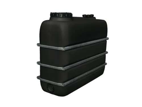 Opslagtank Ruimtebesparend Pe Hxlxb 1690x2070x720mm 2000 Liter Zwart