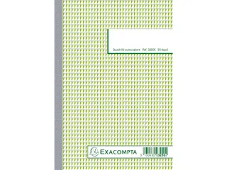 Orderboek Q5x5 21x14,8cm 50bl dupli - 1