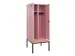 locker met bank,voor scheiding van kleding,HxBxD 2120x800x815mm,2vak