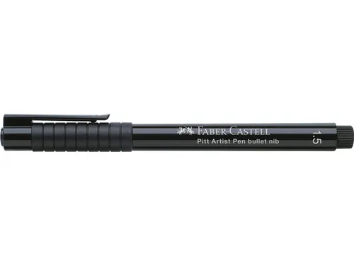 Tekenstift Faber-Castell Pitt Artist Pen 1,5 zwart