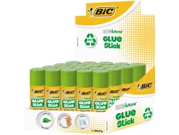 Lijmstift Bic ecolutions 21gr doos à 12+8 gratis