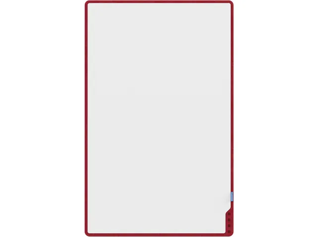 PLAYROOM Playboard draagbaar whiteboard M 75x118cm Rood