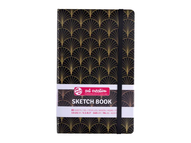 Schetsboek Talens Art Creation 80 witte vellen 140gr 130x210mm art dec