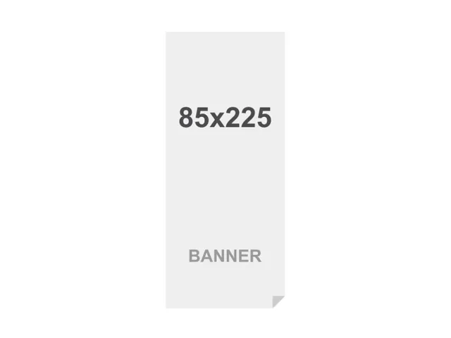 Impression pour bannière multicouche 85x225cm