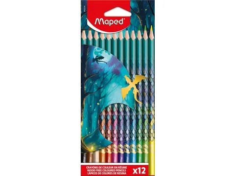 Kleurpotlood Maped Dragon set à 12 kleuren