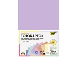 Fotokarton Folia pastel A4 assorti 300gr 50 vel 10 kleuren