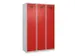 locker voor scheiding van kleding,HxBxD 1850x1200x500mm,3vak
