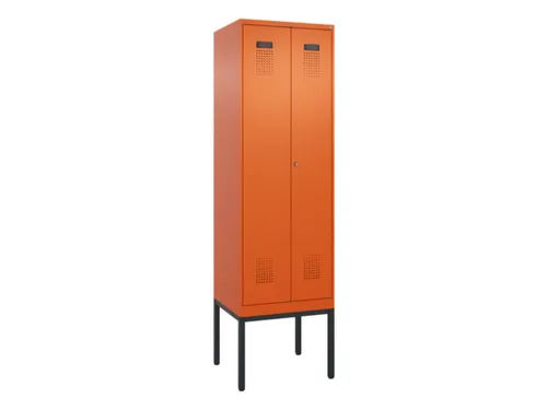 locker voor scheiding van kleding,HxBxD 2120x600x500mm,2vak