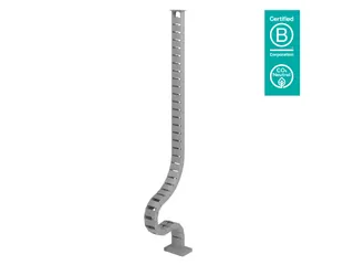 Addit kabelgeleider Grijs 34.472 Voor Zit-sta 130 cm - 1