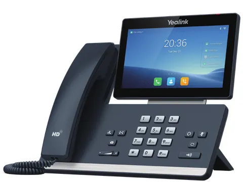 Yealink SIP-T58W, IP Phone, Grijs, Handset met snoer, Inband, Out-of b