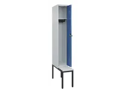 locker met bank,HxBxD 2120x300x815mm,1vak,vak B 300mm,draaigrendel