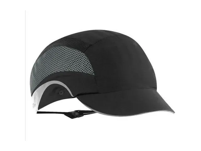 JSP Aerolite hardcap short peak 5CM zwart