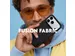 PanzerGlass CARE by Fusion Fabric Case Black w. MagSafe iPhone 1