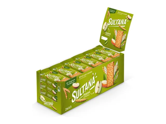 Fruitbiscuit Sultana appel 3-pack