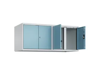 opzetkast,v. locker voor scheiding van kleding,4vak.,vak B 300mm - 1
